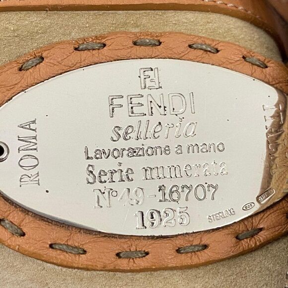 Fendi Selleria Tan Hobo Bag - Picture 9 of 9